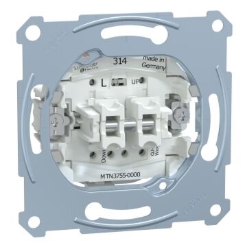 Mecanismo pulsador de persianas 10a compatible con la gama elegance y d-life