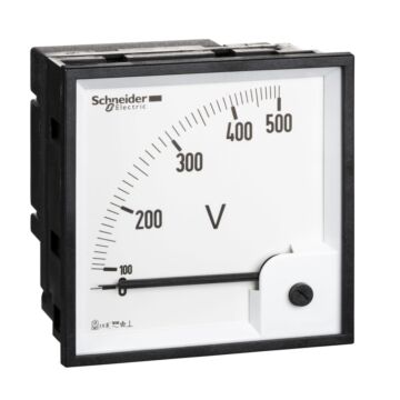 Voltmeter vlt powerlogic - 96 x 96 - ferromagnetic - 0..500 v