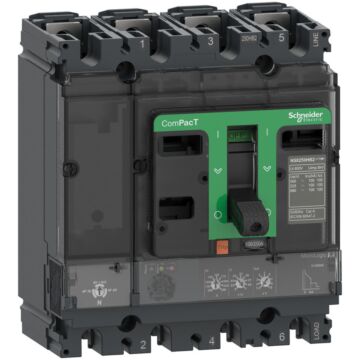 Interruptor automatico compact nsx160h 70ka ac 4p4r 160a micrologic 2.2