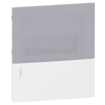 Cofre mini pragma empotrable 8 módulos puerta ahumada
