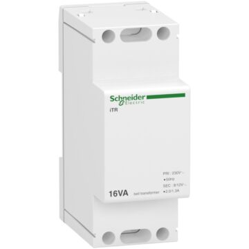 Transformador de tensión; acti9 itr; 16 va; 230 v ca 8/12 v ca