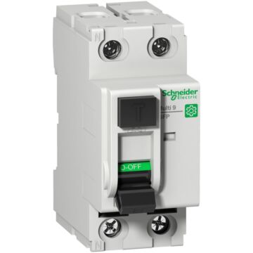 Multi 9 - gfp - rccb - 2p - 25a - class a si - 240 v - 26 ma instantaneous