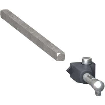 Eje largo para mango giratorio, bastidor de tesys deca 2/3, tesys ulta, longitud 315 mm