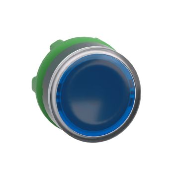 Harmony xb5 - cabeza  pulsador  luminoso  led rasante azul