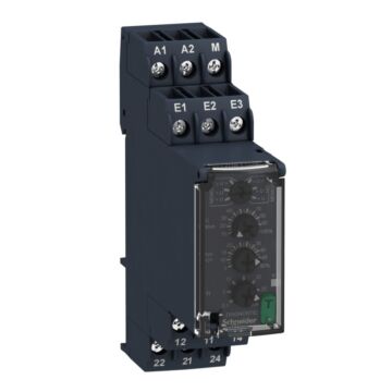 Relé de control de sobretensión 15v...500vac/dc, 2 c/o