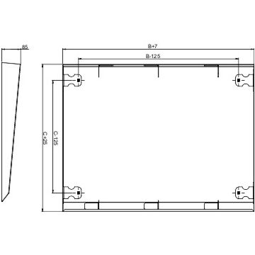 Spacial sf/sm canopy - 1200x400 mm