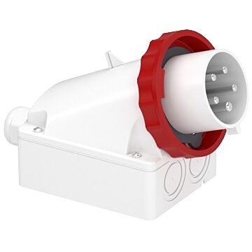Pratika industrial plug - 32 a - 3p + n + e - 380...415 v ac - ip67