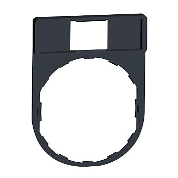 Harmony xb4 - porta etiquetas  30x40mm. s etiqueta