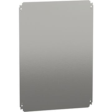 Placa de montaje de acero galvanizado. dimensiones  700x500