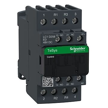 Contactor tesys d - 4p(2 na + 2 nf) - ac-1 - <= 440 v 40 a - 48 v cc bobina