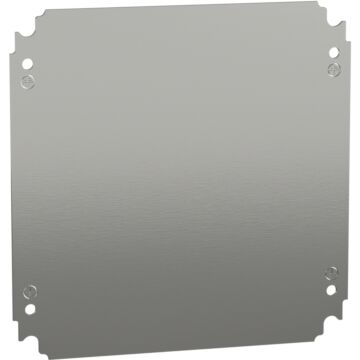 Placa de montaje de acero galvanizado. dimensiones  300x300