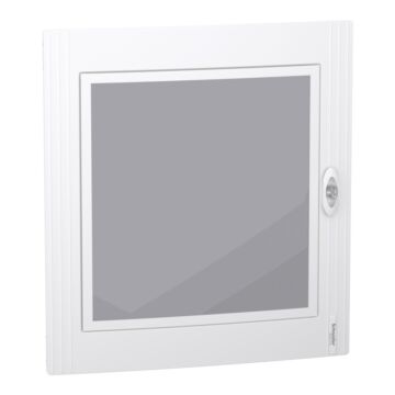 Puerta prismaset xs, 3 filas 24 módulos, transparente