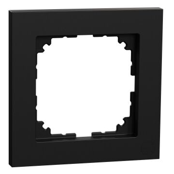 Marco 1 elemento m-pure op negro mate