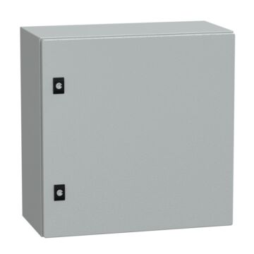 Spacial crn con puerta ciega sin placa de montaje . alt500xanch500xprof250; ip66; ik10; ral7035