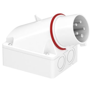 Enchufe industrial pratika 32 a 3p + n + e 380-415 vac ip44