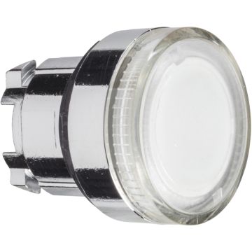 Cabeza  pulsador  luminoso  rasante incoloro