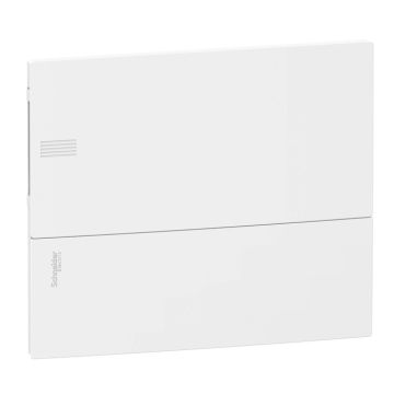 Resi9 mp - caja de distribución - empotrar - 1 fila - 12 mód.- puerta blanca