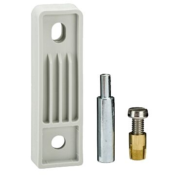 Juego de 4 patas de fijación mural de poliamida para plm3025 a 108