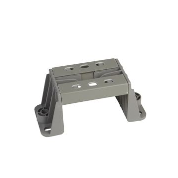 Soporte vertical suspendido svs100 pvc-m1 gris