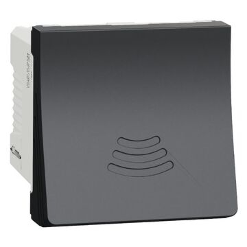 New unica zumbador 250v 2 mod. antracita