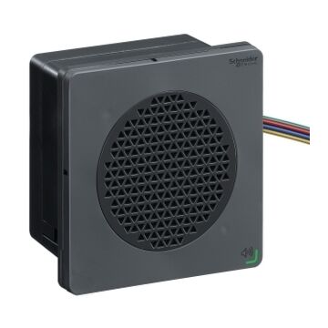 Alarma electrónica editable- din96 - voice - negro - npn - 100...230v ac