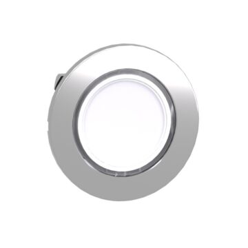 Cabeza pulsador flush luminoso blanco led