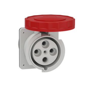 Pratika industrial socket - 125 a - 3p + e - 380...415 v ac - ip67