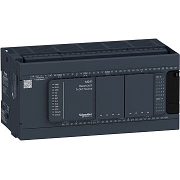 Controlador m241 40 es transistor pnp