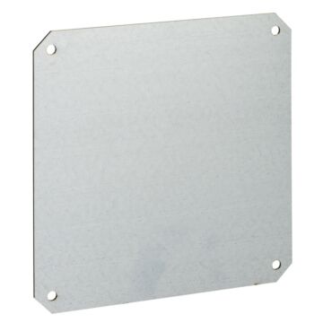 Metallic mounting plate for pls box 54x54cm