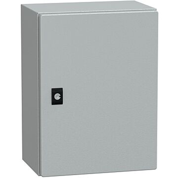 Armario mural de acero, panelset crn 400x300x200 puerta ciega sin placa de montaje