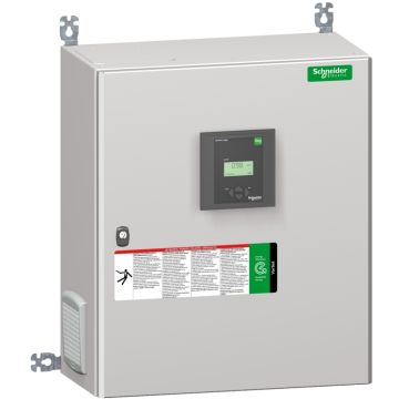 Banco de condensadores varset auto 075kvar com entrada bat xxb 400v 50hz