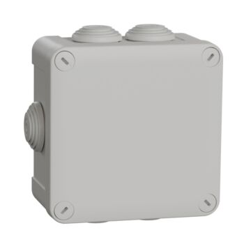 Mureva box - junction box - 7 grommets ø25 - 105x105x55 mm
