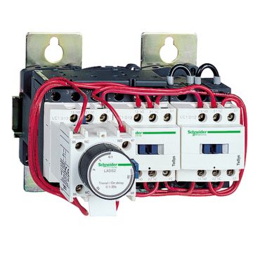Arranque estrella triángulo tesys d - 3 x 3 p (3 na) - 80 a - bobina de 220 v ca