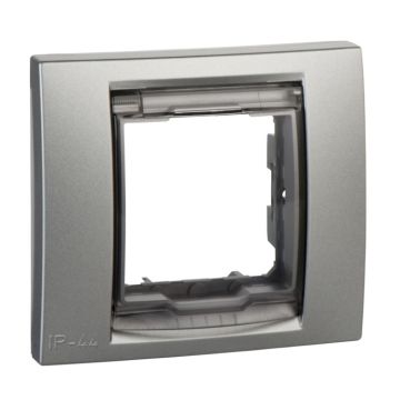 Marco 1 elemento serie única ip44 aluminio