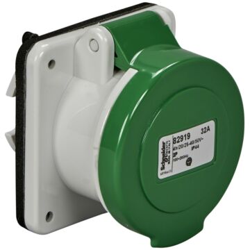 Pratika industrial socket - 32 a - 3p - 20...25 v ac - ip44