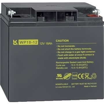 Acumulador de gel/plomo para suministro de emergencia knx