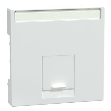 Tapa elegance para toma de datos rj45 elegance blanco activo