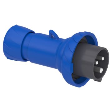 Ficha conex. tornillo 16a 2pt 220v ip67