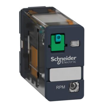 Relé de potencia enchufable, 15 a, 1 nanc, con led, 24 v cc