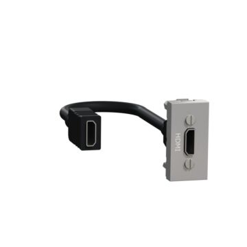 New unica toma hdmi 1 mod. aluminio