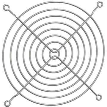 Rejilla protectora trasera metálica, diámetro 114mm