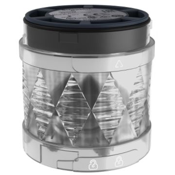 Harmony xvu - ø 60 mm unidad led iluminada  - fijo - blanco  - ip65 - 24 v ac/dc