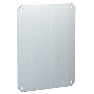 Placa de montaje metálica para caja pls 27 x 36 cm
