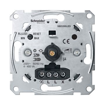 Regulador giratorio lampara led 4-200 va