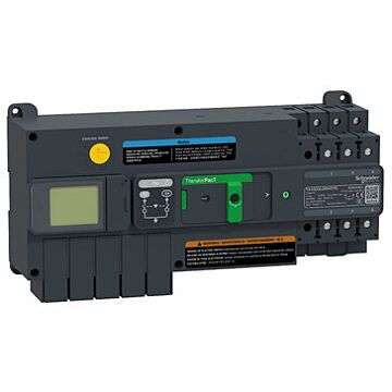 Transferpact active automatic, 80a, 400vac, 3p, lcd,tamaño 100a