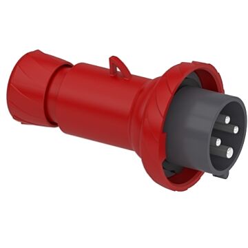 Ficha conex. tornillo 16a 3pt 380v ip67