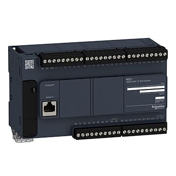 Controlador modicon m221 40 es de tipo transistor pnp