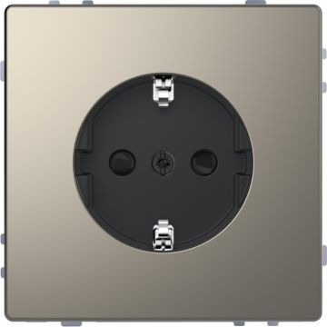 Schuko completo d-life niquel