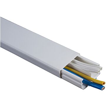 Dexson - canaleta blanca 12x32 - división c/adhesivo