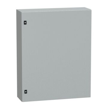 Spacial crn con puerta ciega sin placa de montaje alt1000xanch800xprof250; ip66; ik10; ral7035